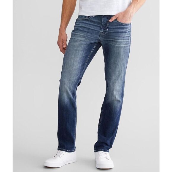 ✨Department West Trouper Straight Stretch Sz 31W 30S Jeans✨ - Picture 1 of 10